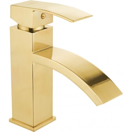 Mexen Libra robinet de lavabo, doré - 745100-50