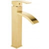 Mexen Libra robinet de lavabo haut, doré - 745110-50