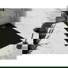 Mexen Stone+ receveur de douche en composite rectangulaire 160 x 100 cm, noir, finition dorée - 44701016-G