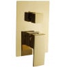 Mexen Uno mitigeur de bain-douche encastré, doré - 71435-50