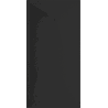 Mexen Stone+ receveur de douche en composite rectangulaire 200 x 90 cm, noir, cache noir - 44709020-B