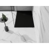 Mexen Stone+ receveur de douche composite rectangulaire 140 x 90 cm, noir, cache noir - 44709014-B