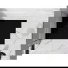 Mexen Stone+ receveur en composite rectangulaire 140 x 70 cm, noir, cache noir - 44707014-B