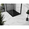 Mexen Stone+ receveur de douche rectangulaire en composite 140 x 70 cm, noir, cache noir - 44707014-B
