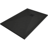 Mexen Stone+ receveur de douche composite rectangulaire 120 x 70 cm, noir, cache noir - 44707012-B