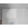 Mexen Toro receveur de douche rectangulaire SMC 130 x 70 cm, blanc, cache blanc - 43107013-W