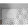 Mexen Toro receveur de douche rectangulaire SMC 140 x 70 cm, blanc, cache blanc - 43107014-W