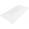 Bac rectangulaire Mexen Toro SMC 200 x 70 cm, blanc, capot blanc - 43107020-W