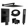 Ensemble de douche encastré Mexen Uno DR02, noir - 71435DR02-70
