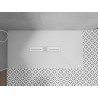 Mexen Toro receveur rectangulaire SMC 170 x 80 cm, blanc, cache blanc - 43108017-W