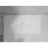 Mexen Toro receveur de douche rectangulaire SMC 200 x 80 cm, blanc, cache blanc - 43108020-W