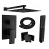 Mexen Uno DR72 ensemble de douche encastré, noir - 71435DR72-70
