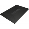 Bac à douche rectangulaire Mexen Toro SMC 140 x 90 cm, noir, cache noir - 43709014-B