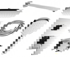 Mexen Uno DR33 ensemble de douche encastré, chrome - 71435DR33-00
