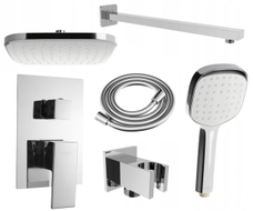 Mexen Uno Ensemble de douche encastré DR33, chrome - 71435DR33-00
