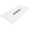 Mexen Toro receveur rectangulaire SMC 160 x 80 cm, blanc, cache doré - 43108016-G