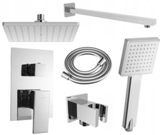 Mexen Uno Ensemble de douche encastré DR45, chrome - 71435DR45-00