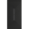 Bac de douche Mexen Toro rectangulaire SMC 200 x 70 cm, noir, cache noir - 43707020-B