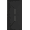 Mexen Toro receveur de douche rectangulaire SMC 180 x 70 cm, noir, cache noir - 43707018-B
