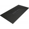 Mexen Toro receveur rectangulaire SMC 160 x 70 cm, noir, cache noir - 43707016-B
