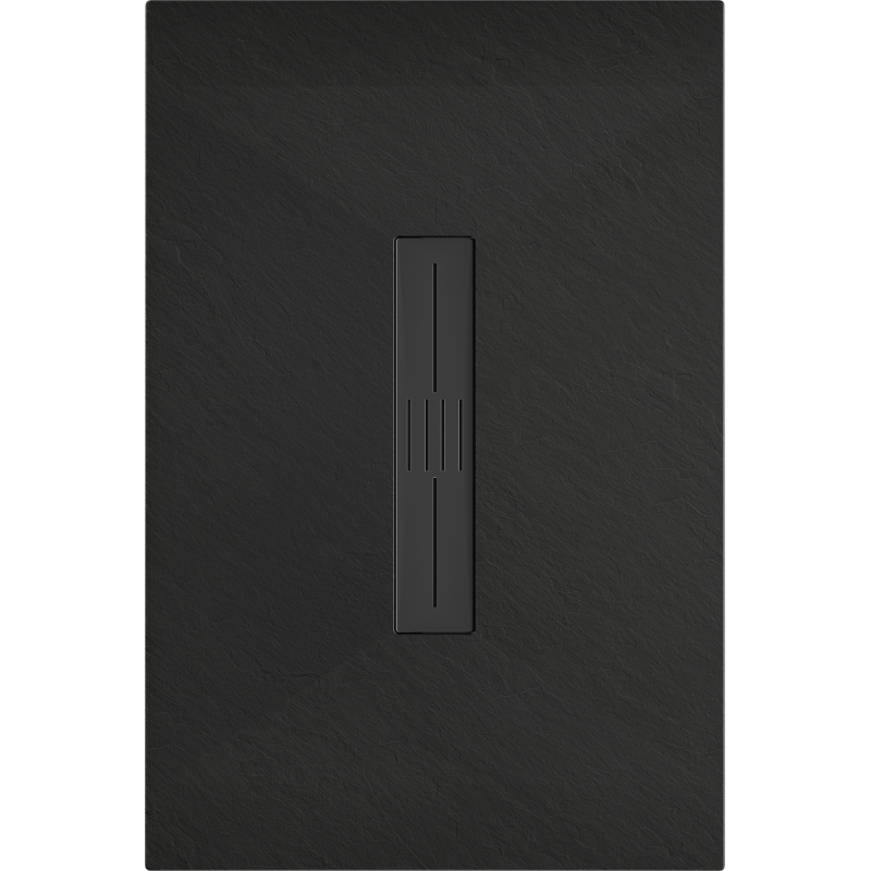 Mexen Toro receveur rectangulaire SMC 130 x 70 cm, noir, cache noir - 43707013-B