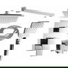 Mexen Uno DR62 ensemble de douche encastré, chrome - 71435DR62-00