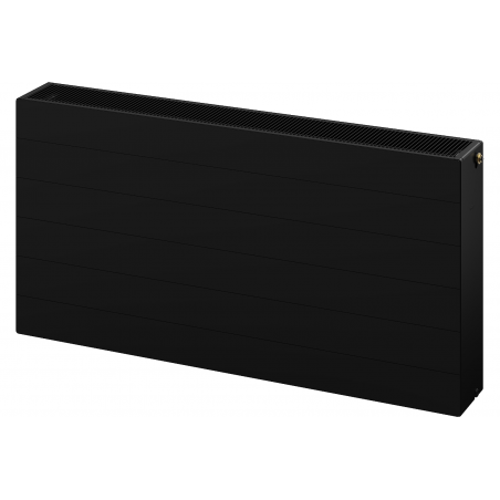 Radiateur Mexen Line CCL33 600 x 1800 mm, raccordement inférieur central, 3961 W, noir - W6C33L-060-180-70