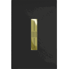 Receveur de douche rectangulaire Mexen Toro SMC 130 x 80 cm, noir, cache doré - 43708013-G