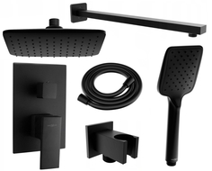 Mexen Uno DR62 ensemble de douche encastré, noir - 71435DR62-70