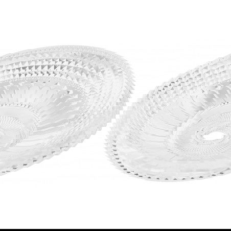 Mexen Heba lavabo à comptoir en verre 45 x 45 cm, transparent - 24064500