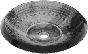 Mexen Heba lavabo en verre sur le comptoir 45 x 45 cm, noir - 24064570