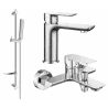 Mexen Alfa DF72 ensemble de baignoire, chrome - 745703DF72-00