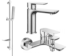 Mexen Alfa DF72 ensemble de baignoire, chrome - 745703DF72-00
