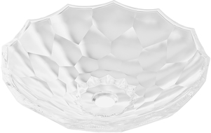 Mexen Inga lavabo à comptoir en verre 44 x 44 cm, transparent - 24074400