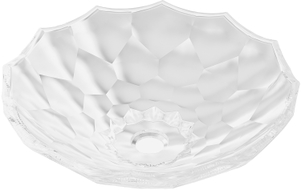 Mexen Inga vasque à poser en verre 44 x 44 cm, transparent - 24074400