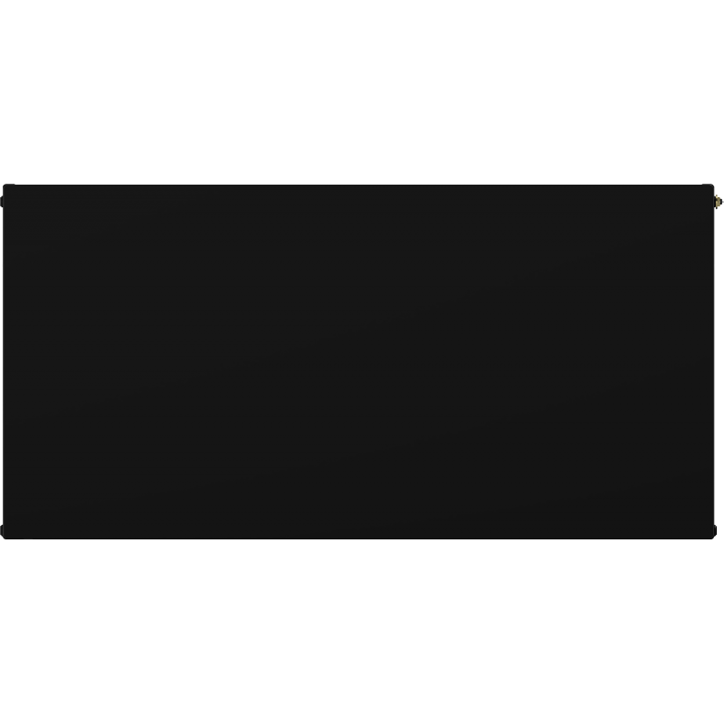Mexen Flat CCF33 radiateur à plaque 500 x 2000 mm, raccordement inférieur central, 3802 W, noir - W6C33F-050-200-70