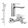 Mexen Alfa DF62 ensemble de bain, chrome - 745703DF62-00