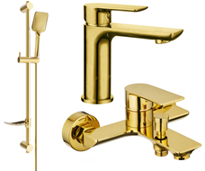 Mexen Alfa DF62 ensemble de baignoire, doré - 745703DF62-50