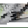 Radiateur Mexen CVH10 Hygiene 300 x 1000 mm, connexion inférieure, 331 W, blanc - W610H-030-100-00