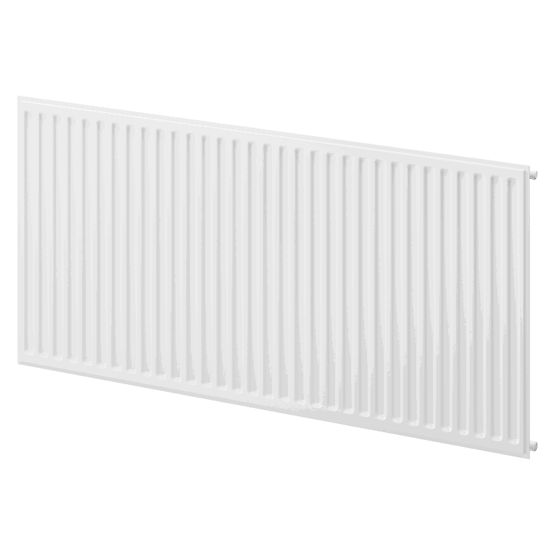 Radiateur plat Mexen CH10 Hygiene 400 x 1800 mm, raccordement latéral, 778 W, blanc - W410H-040-180-00