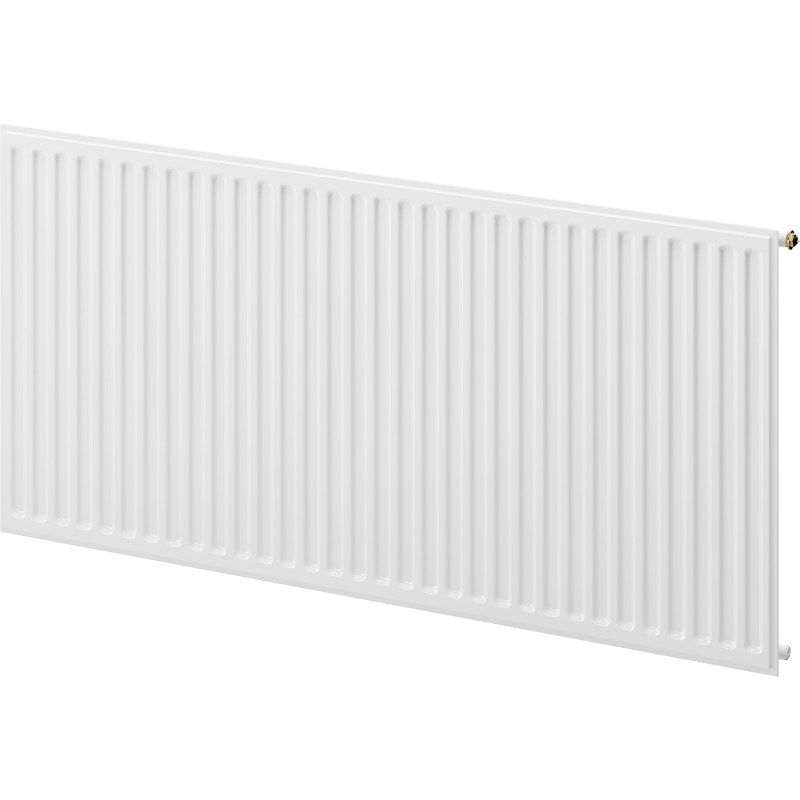 Radiateur plat d'hygiène Mexen CVH10 400 x 900 mm, connexion inférieure, 389 W, blanc - W610H-040-090-00