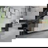 Chauffage en acier Mexen CH10 Hygiene 600 x 2400 mm, connexion latérale, 1499 W, blanc - W410H-060-240-00