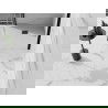 Mexen Stone+ receveur de douche en composite carré 100 x 100 cm, blanc, cache noir - 44101010-B