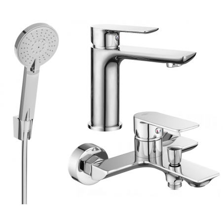 Mexen Alfa R40 ensemble de baignoire, chrome - 745703R40-00
