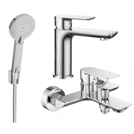 Mexen Alfa R40 ensemble de bain, chrome - 745703R40-00