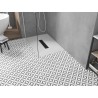 Mexen Toro receveur de douche rectangulaire SMC 120 x 70 cm, blanc, cache noir - 43107012-B
