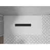 Mexen Toro receveur rectangulaire SMC 150 x 70 cm, blanc, cache noir - 43107015-B