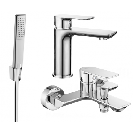 Mexen Alfa R72 ensemble de bain, chrome - 745703R72-00