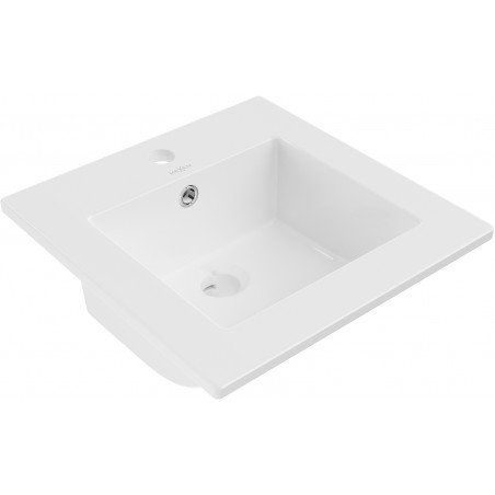 Mexen Atena lavabo encastré dans le comptoir 41 x 41 cm, Blanc - 25014100