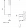 Mexen Alfa R02 ensemble bain, doré - 745703R02-50